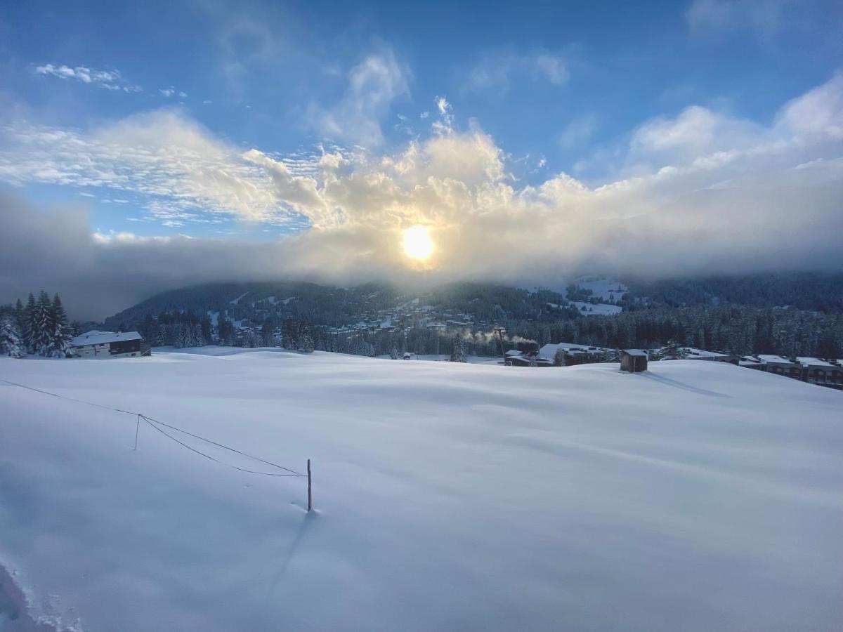 Berggasthaus Crest'Ota Hotell Lenzerheide Exteriör bild